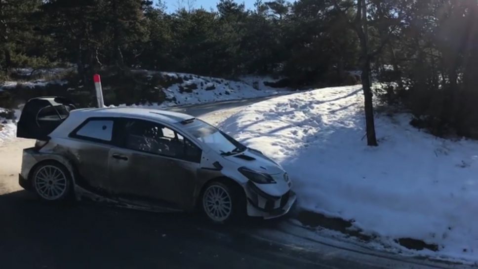 Танак тества новата Toyota за WRC (видео)