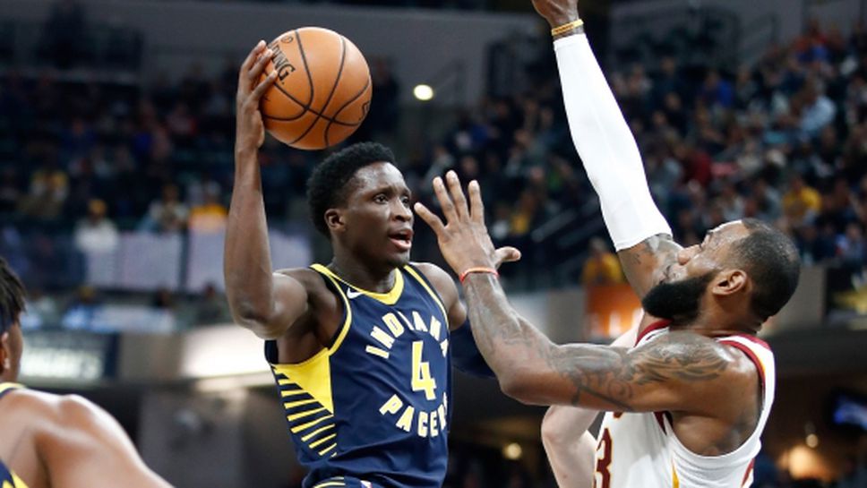 Индиана прекъсна серията от 13 поредни победи на Кливланд