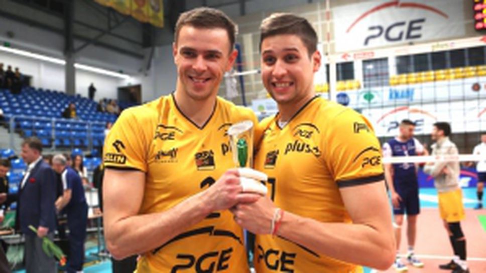 Ники Пенчев и СКРА с разгромна победа в Полша, взеха гейм с 25:9