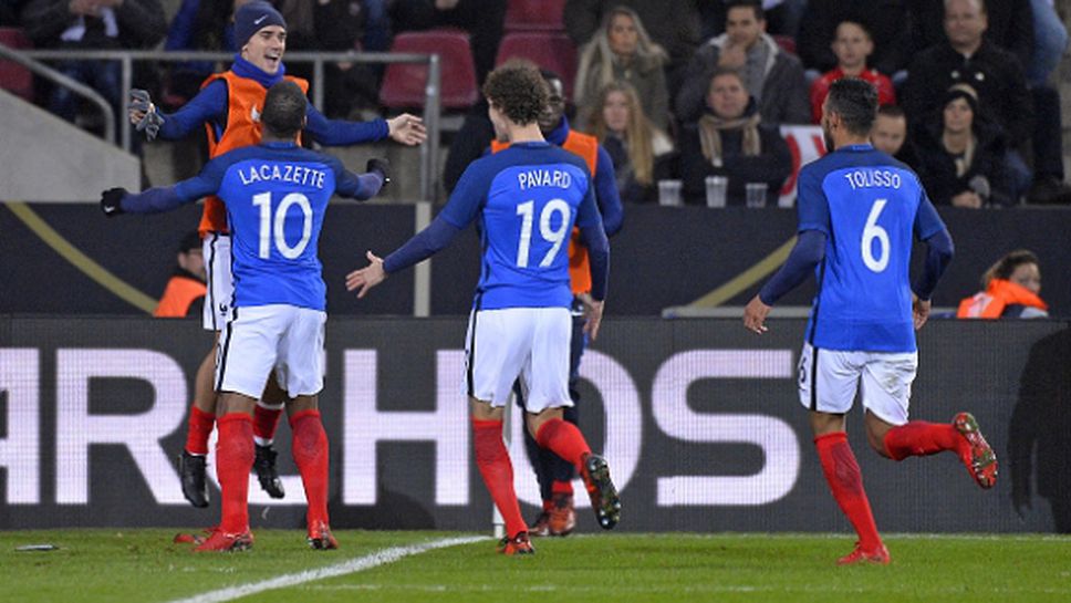 Франция ще играе контрола с Ейре преди световното първенство