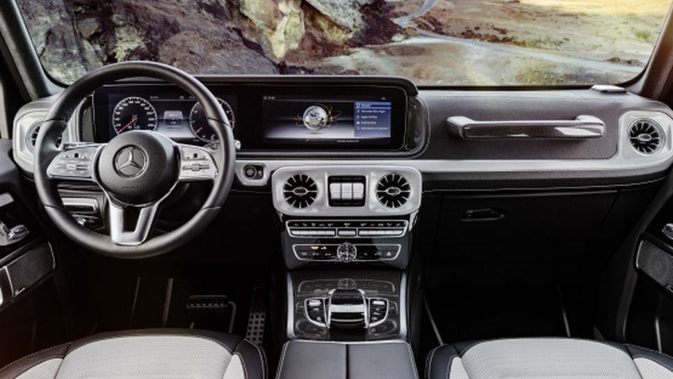 Това е интериорът на новия Mercedes G-Class (Снимки)