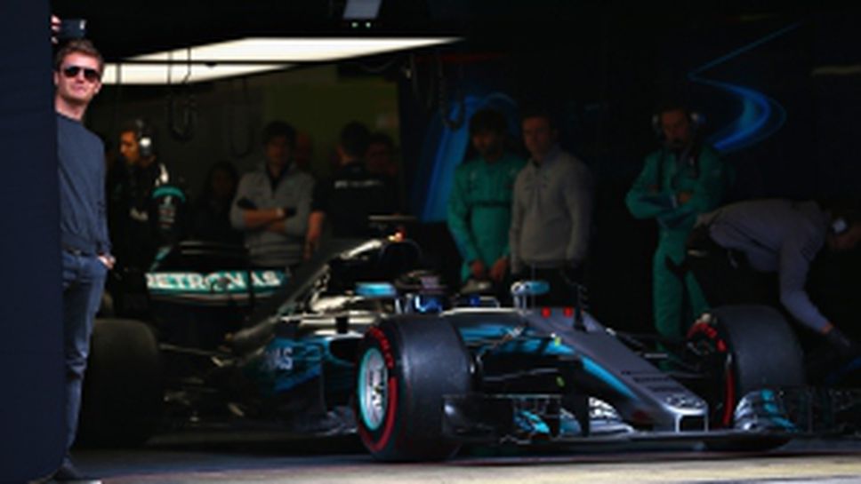 Нико Розберг на "Каталуния"