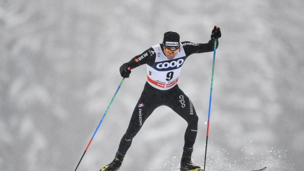 Дарио Колоня триумфира във втория етап на "Тур дьо ски"