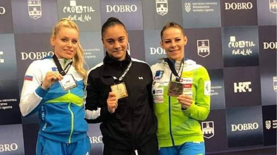 Валентина Георгиева със злато на прескок в Осиек