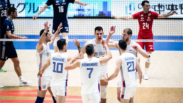 Отборът на Сърбия нанесе тежка загуба на световните вицешампиони от