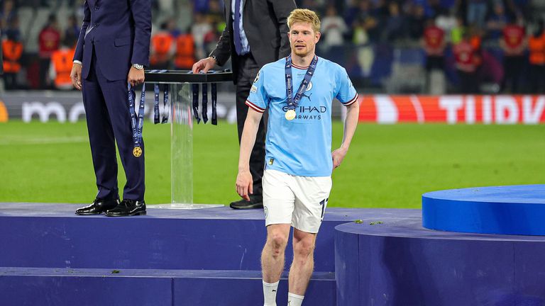 Полузащитникът на Манчестър Сити Кевин Де Бройне може да пропусне