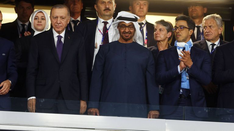 Турският президент Реджеп Тайип Ердоган поздрави Манчестър Сити и определи