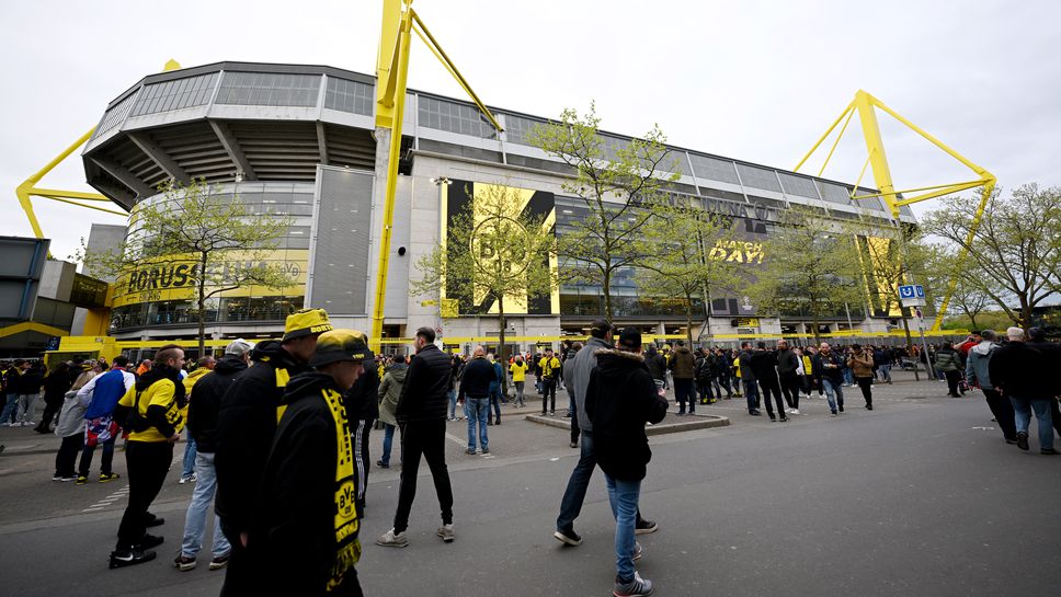 Прословутата "жълта стена" в Дортмунд очаква големите битки на Евро 2024