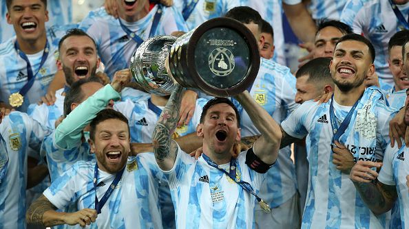 Меси спечели първи трофей с Аржентина