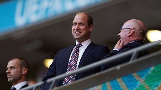 Принц Уилям пожела успех на Англия във финала на Евро 2020