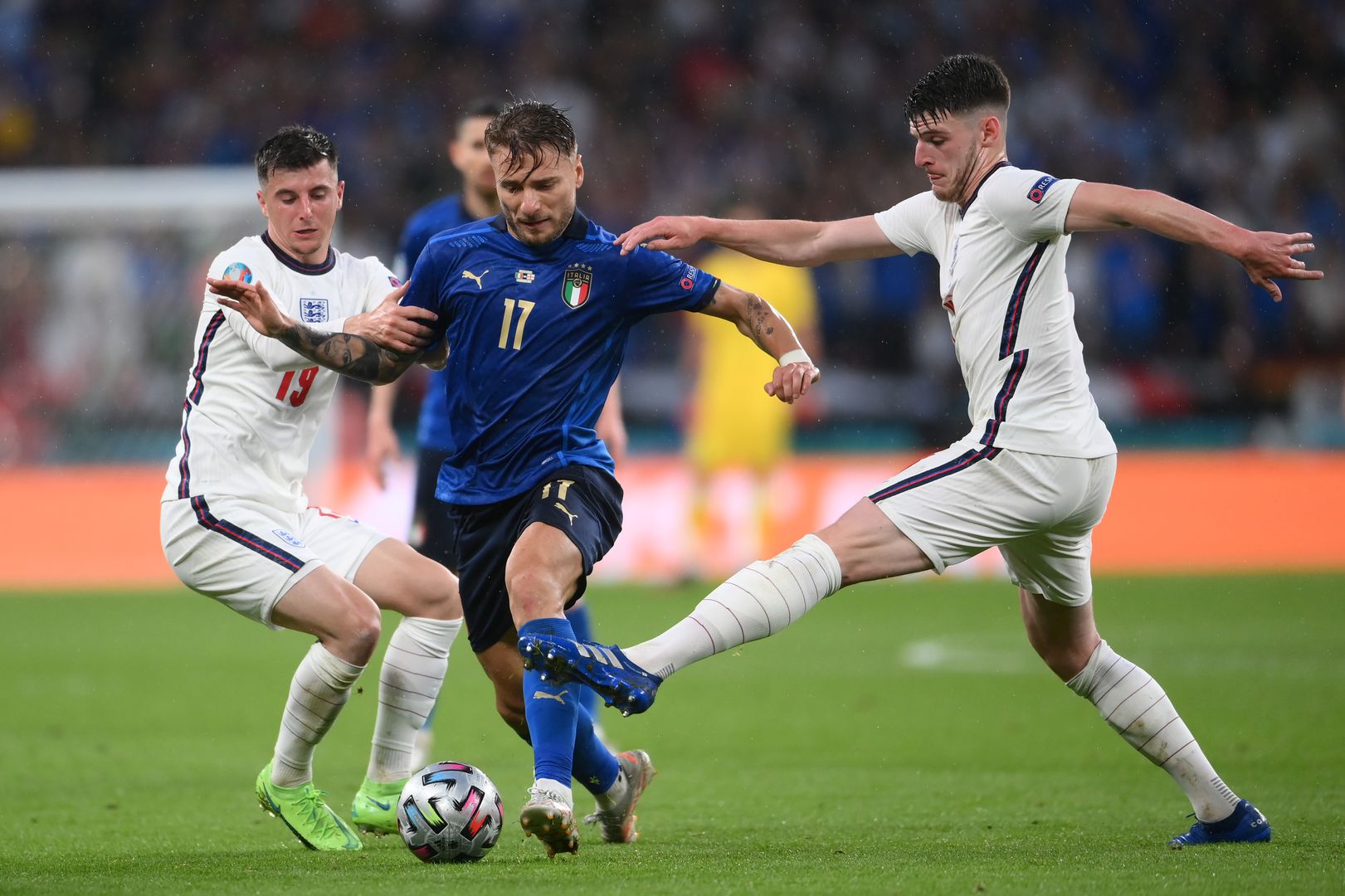 Финалът: Италия - Англия 1:1 (3:2)