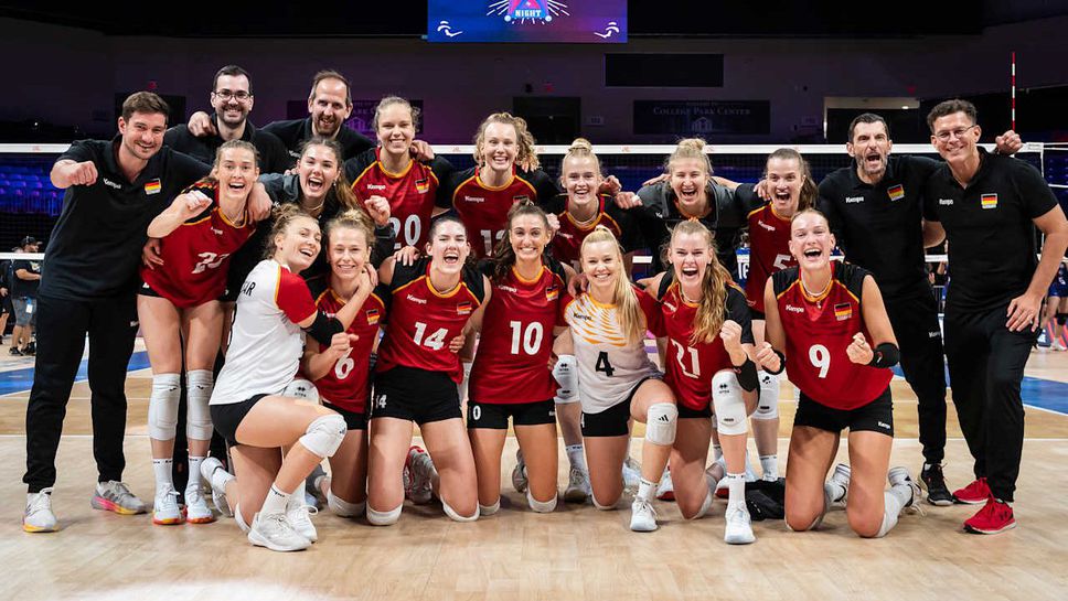 Волейболистките от националния отбор на Германия постигнаха ключова 6 а победа