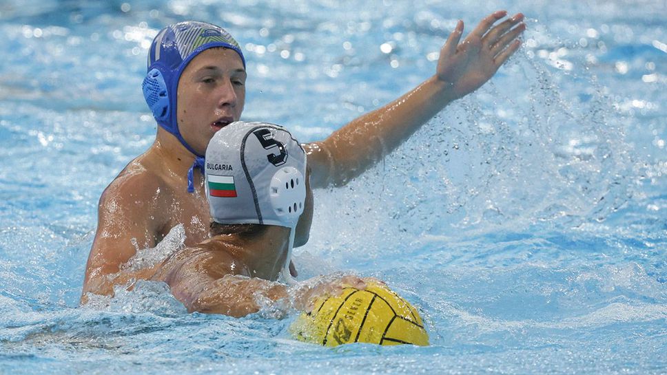 България U16 на полуфинал на Европейското по водна топка