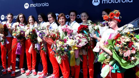 „Златните“ момичета на България се прибраха в София 🏅🇧🇬