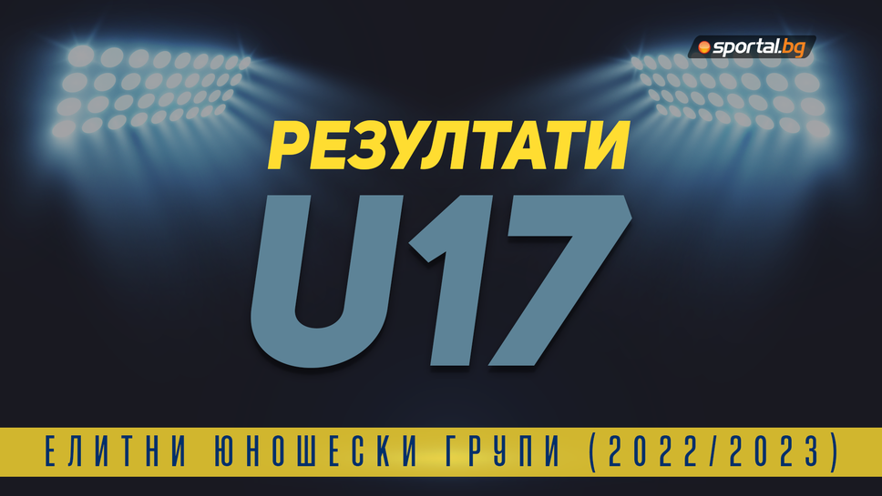 Резултати от първия кръг в Елитната група до 17 години