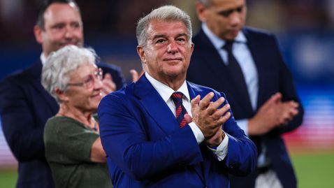 Лапорта: С Тер Стеген гледаме напред и съм доволен, че отново е капитан