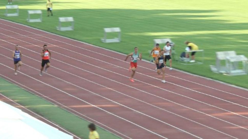 Петър Пеев спечели спринта на 100 метра на "Нови звезди"