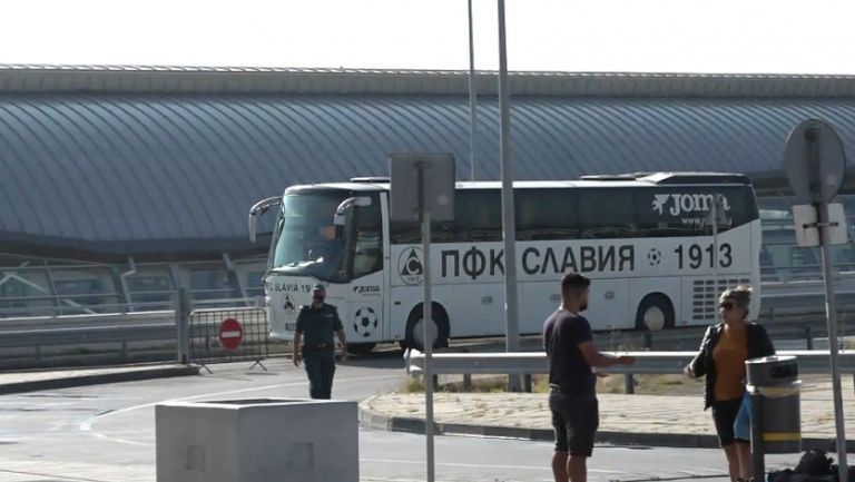Отборът на Славия замина за Албания