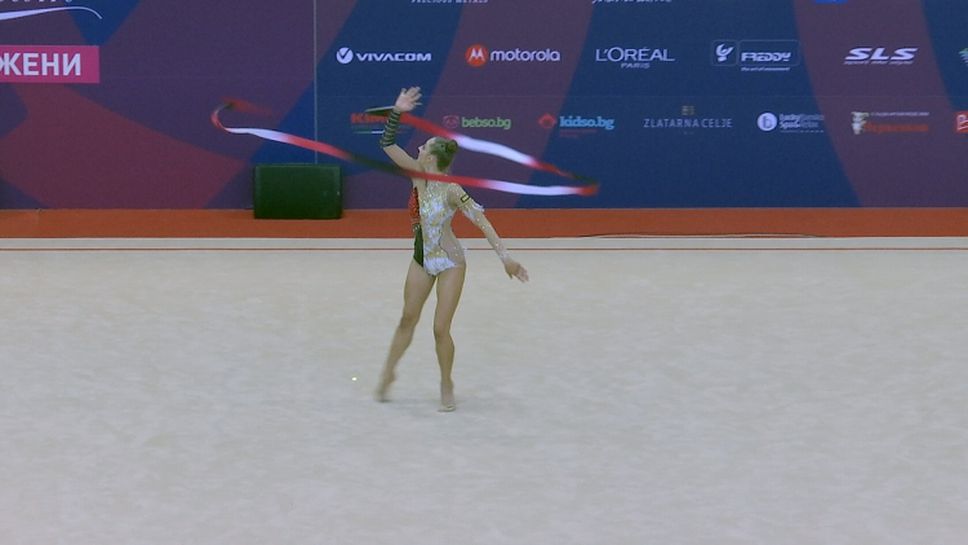 Боряна Калейн обра първите места на Държавното по художествена гимнастика