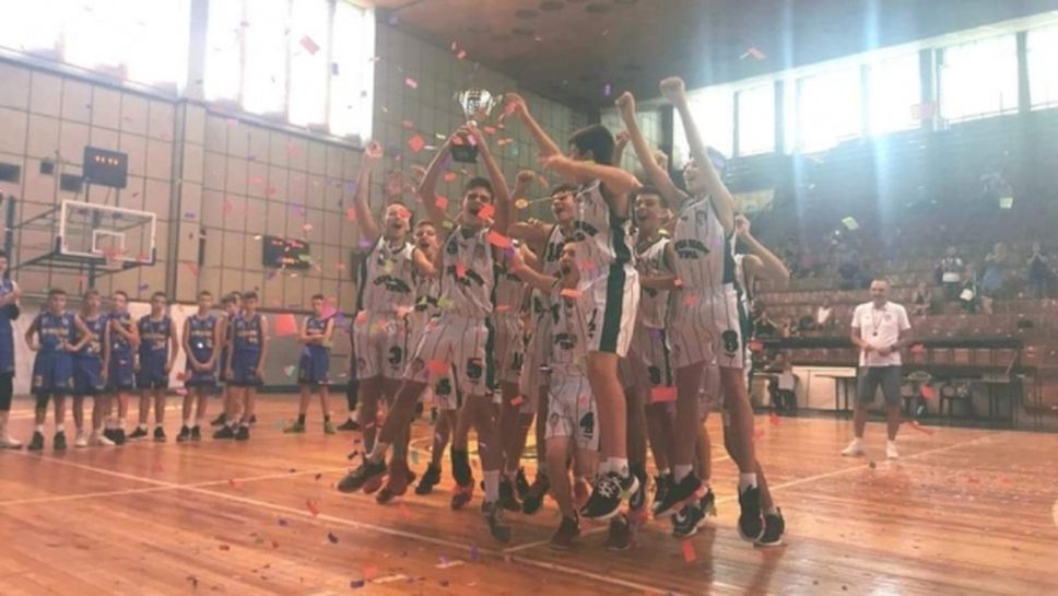Черно море Тича е шампион на България при 13-годишните момчета