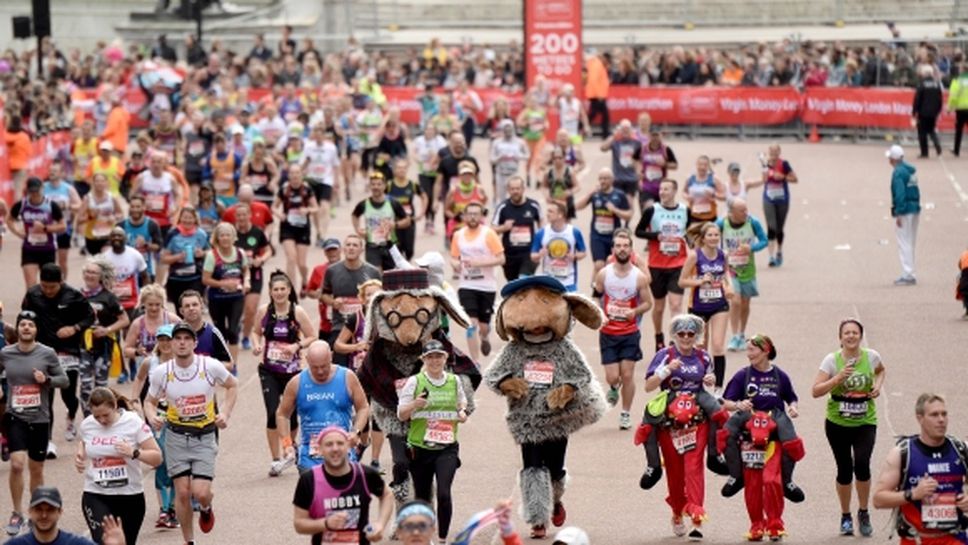 Само елитни бегачи в маратона на Лондон