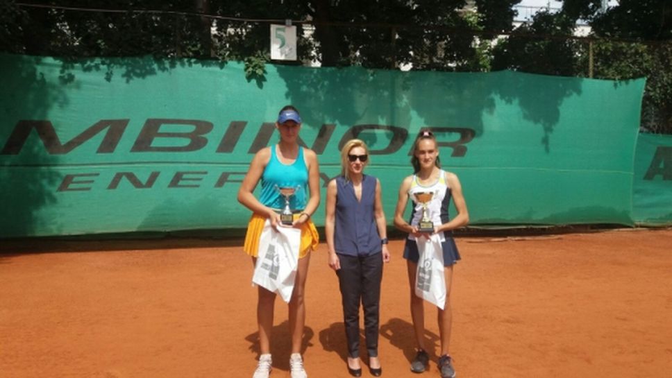 Динко Динев и Денислава Глушкова са шампионите от Държавното лично първенство по тенис до 18 години