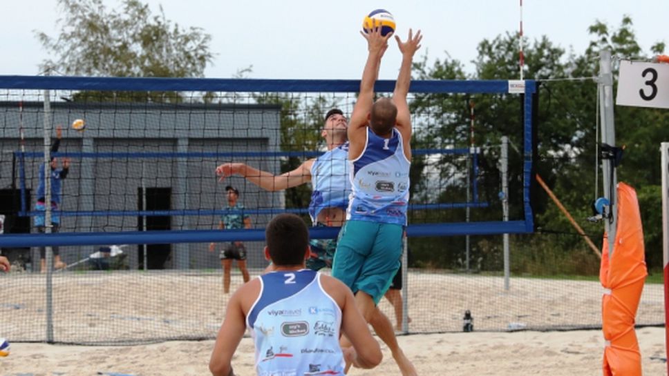 Митев и Грозданов отпаднаха в 1/2-финалите на Sofia Beach