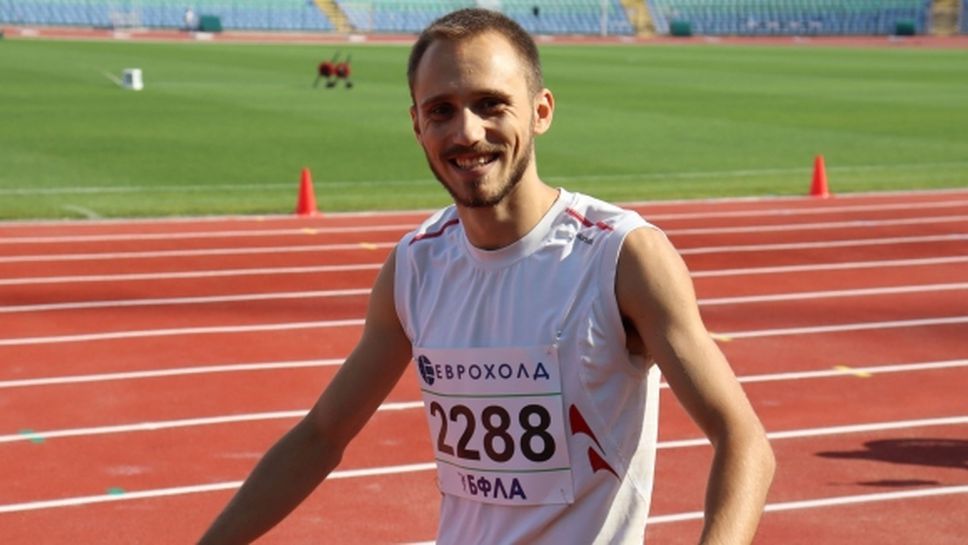 Борис Линков е новият шампион на България в скока на дължина
