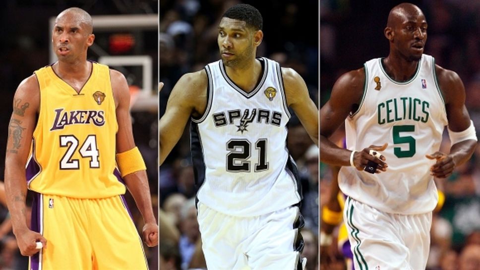Коби, Дънкан и Гарнет влизат в "Залата на славата" през май 2021 г.