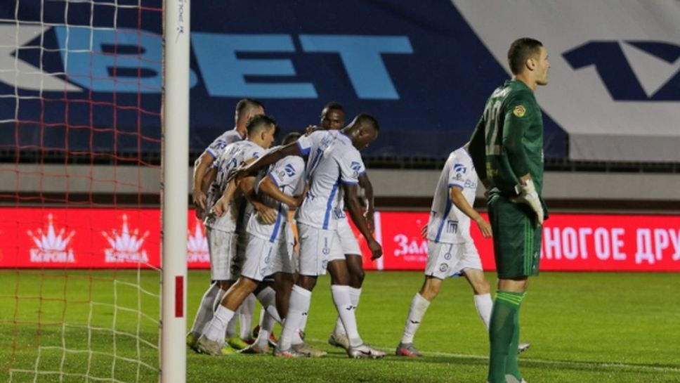 Астана отнесе 6 гола в Беларус, измъчена победа за Легия (видео)