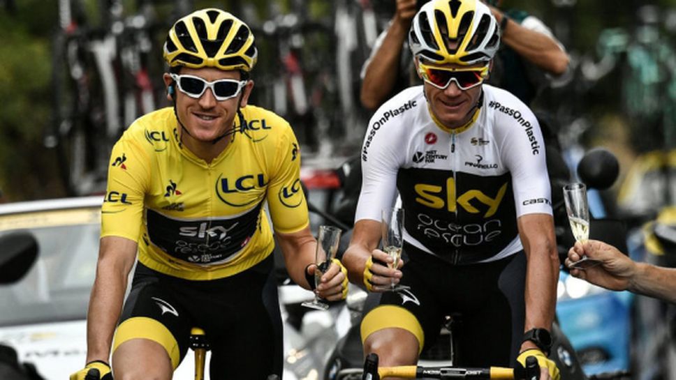 Крис Фрум и Герант Томас останаха извън състава на "Инеос" за "Тур дьо Франс"