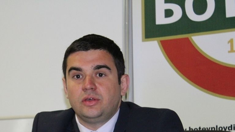 Тервел Златев е новият изпълнителен директор на Ботев (Пд)