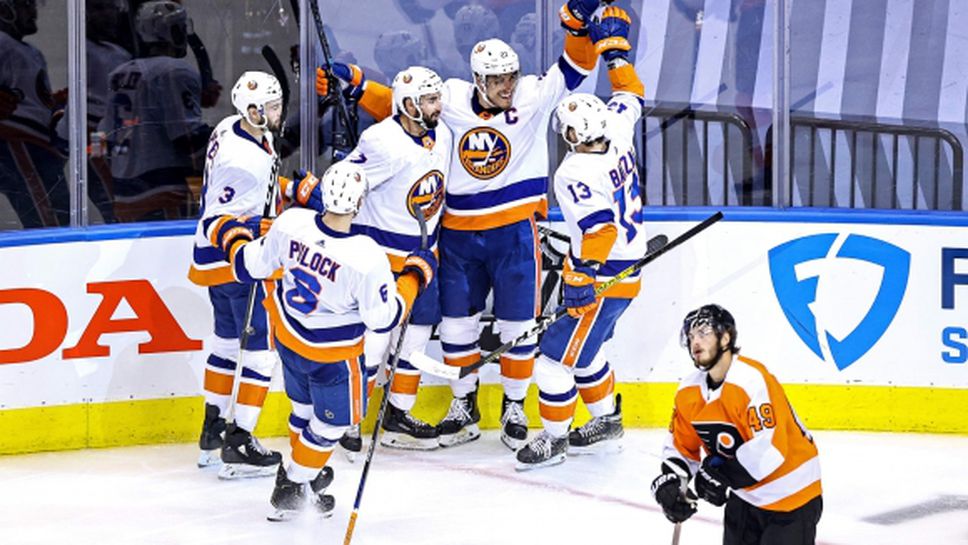 Варламов спаси 29 шайби, Грийн с първи плейофен гол от десетилетие насам