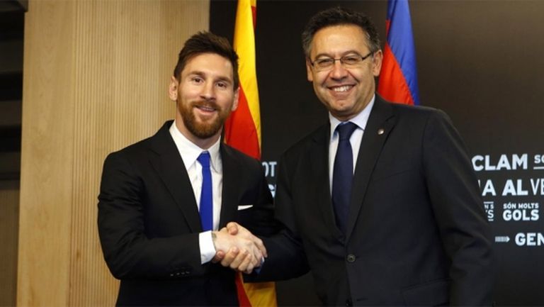 Президентът на Барселона не е подавал оставка заради кризата с Меси