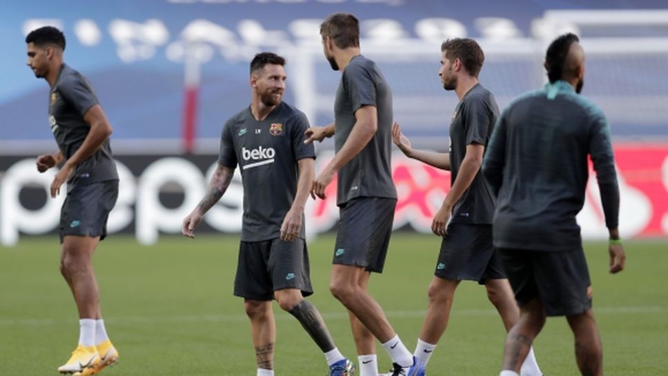 Играчите на Барселона знаели за решението на Меси