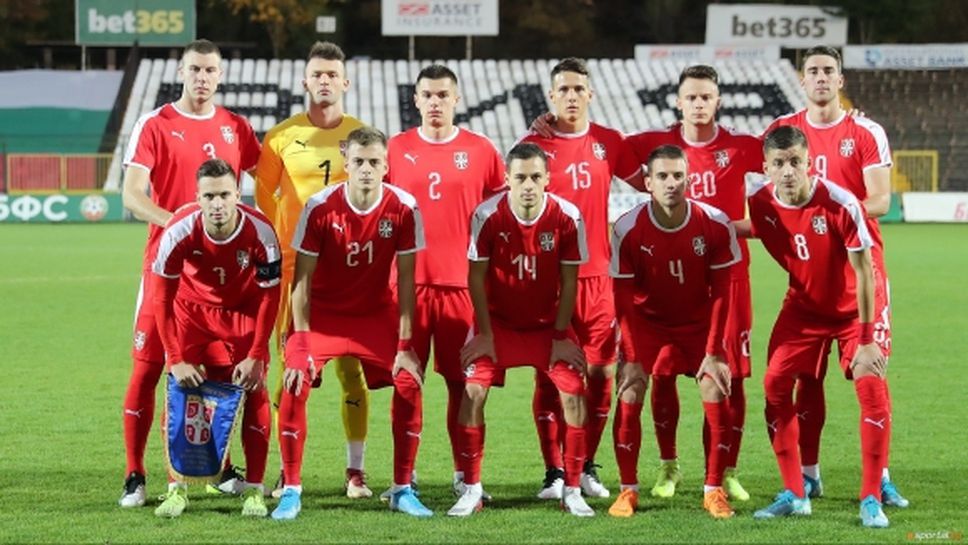 Сърбия ще бори България с играчи от Ман Сити, Брюж и Айнтрахт