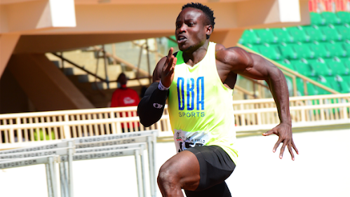 Шампионът на Африка на 100 метра и от Игрите на