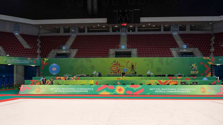 Два дни преди началото на Световното първенство по художествена гимнастика