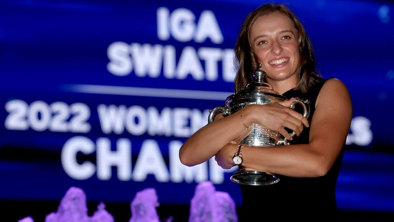 Водачката в световната ранглиста по тенис за жени Ига Швьонтек