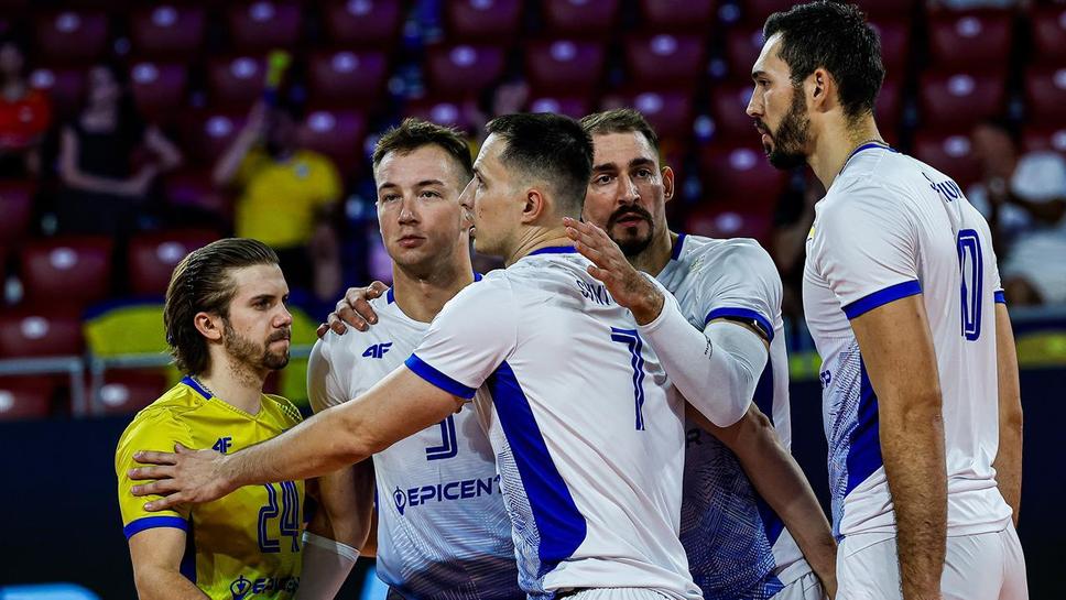 Украйна с чиста победа срещу Северна Македония на ЕвроВолей 2026 в София