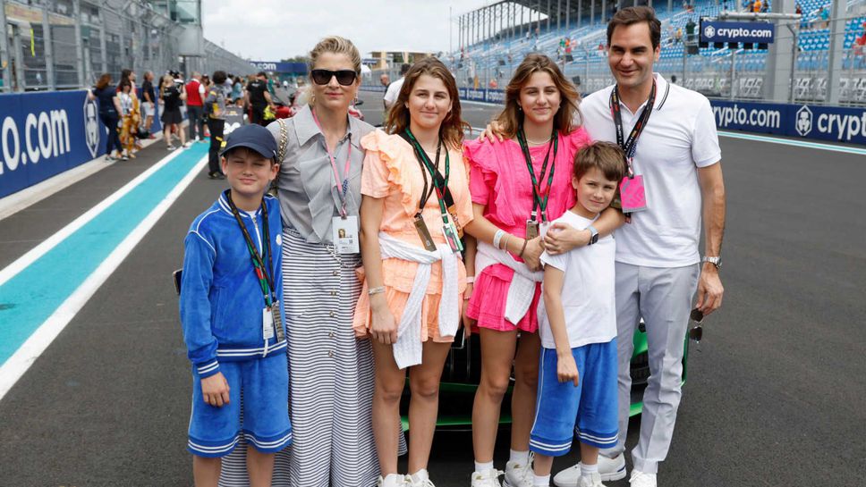 Федерер: Искам да подкрепям децата си не като треньор, а повече като баща