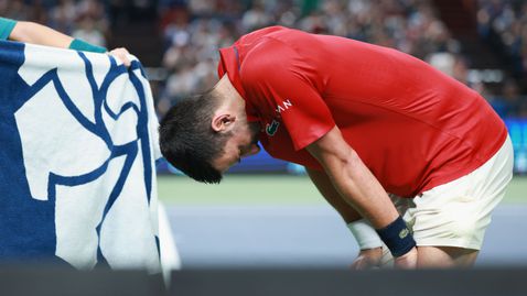 Джокович беше спрян от №204 в света на полуфиналите в Шанхай