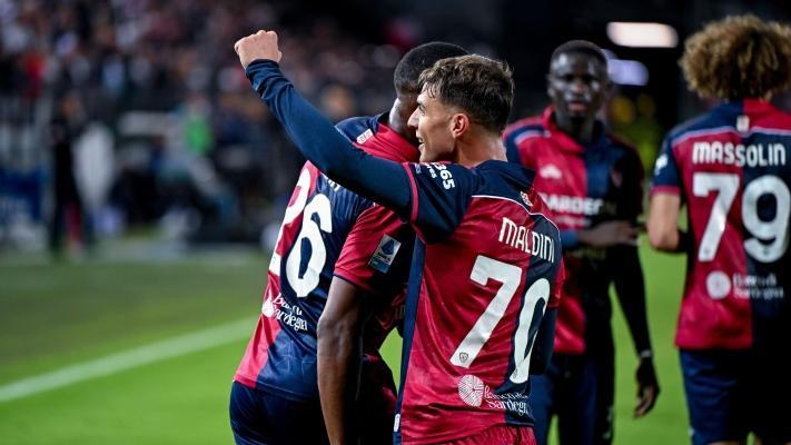 На почивката: Каляри 1:0 Ювентус