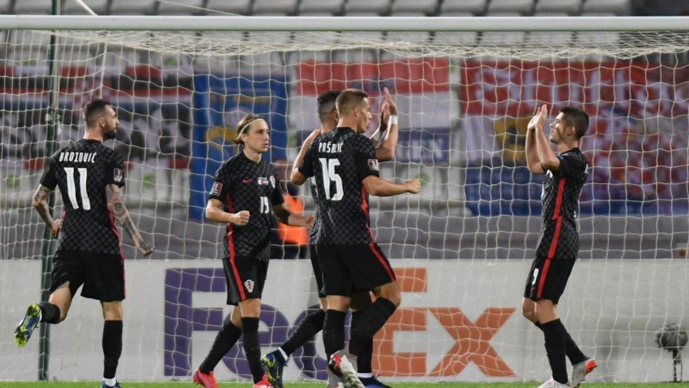Хърватите загряха за Русия със 7:1 срещу Малта