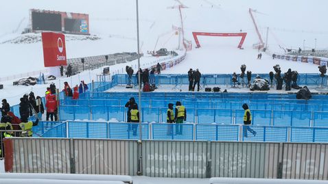 Отмениха първото спускане за сезона в Световната купа