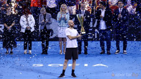Манарино завърши с титла в Sofia Open най-силния сезон в кариерата си