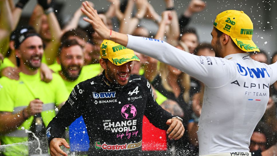 В Хаас видяха позитивното в двойния подиум на Алпин в Бразилия