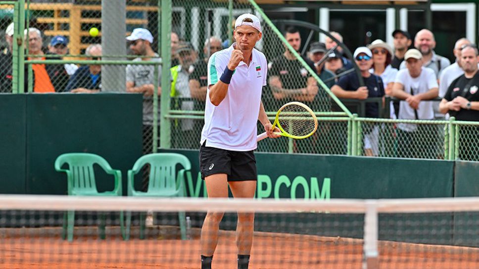 Националът на България за Купа Дейвис Пьотр Нестеров се класира