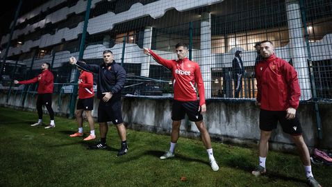 Националите започнаха подготовка за квалификациите