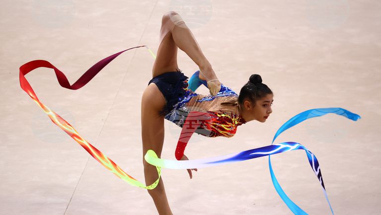 Шампионката в многобоя от Световното първенство по художествена гимнастика София